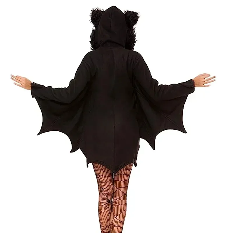 HN8 Halloween WOMEN'S bat costume adult bat cosplay set anime vampire zipper dress free black sexy socks and scar sticker gi8…Gf
HN8 Halloween WOMEN'S bat costume adult bat cosplay set anime vampire zipper dress free black sexy socks and scar sticker gi8…Gf