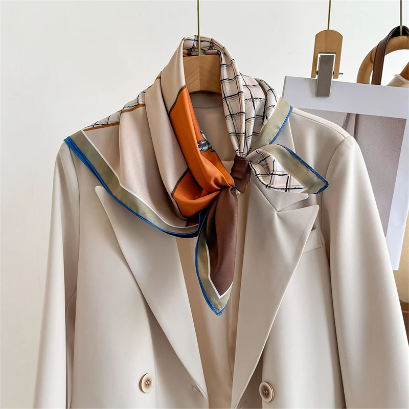 2025 Square Scarf Design Double Side Shawl Wrap 70cm Print Twill Silk Women Hijab Female Foulard Headband Bandana
2025 Square Scarf Design Double Side Shawl Wrap 70cm Print Twill Silk Women Hijab Female Foulard Headband Bandana