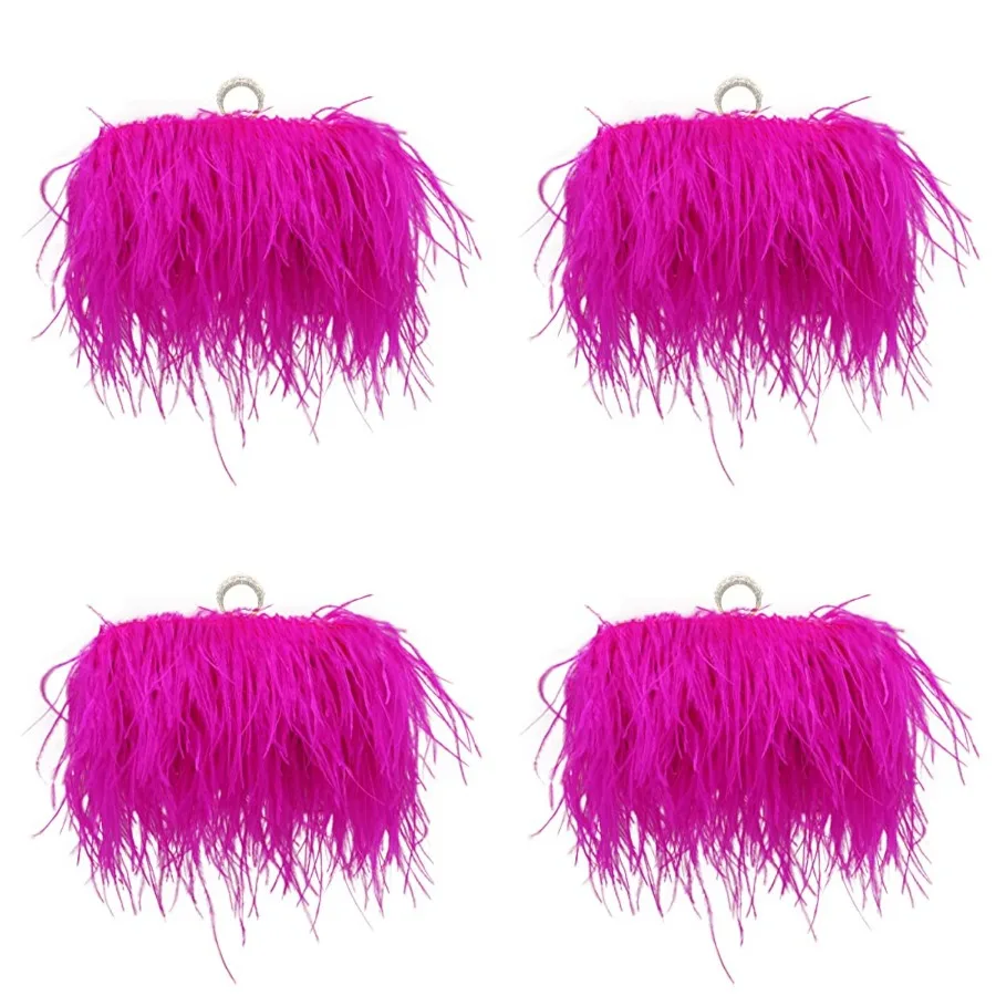 Miuco Women Feather Clutch Purse Shoulder Crossbody Bag Evening Handbags
Miuco Women Feather Clutch Purse Shoulder Crossbody Bag Evening Handbags