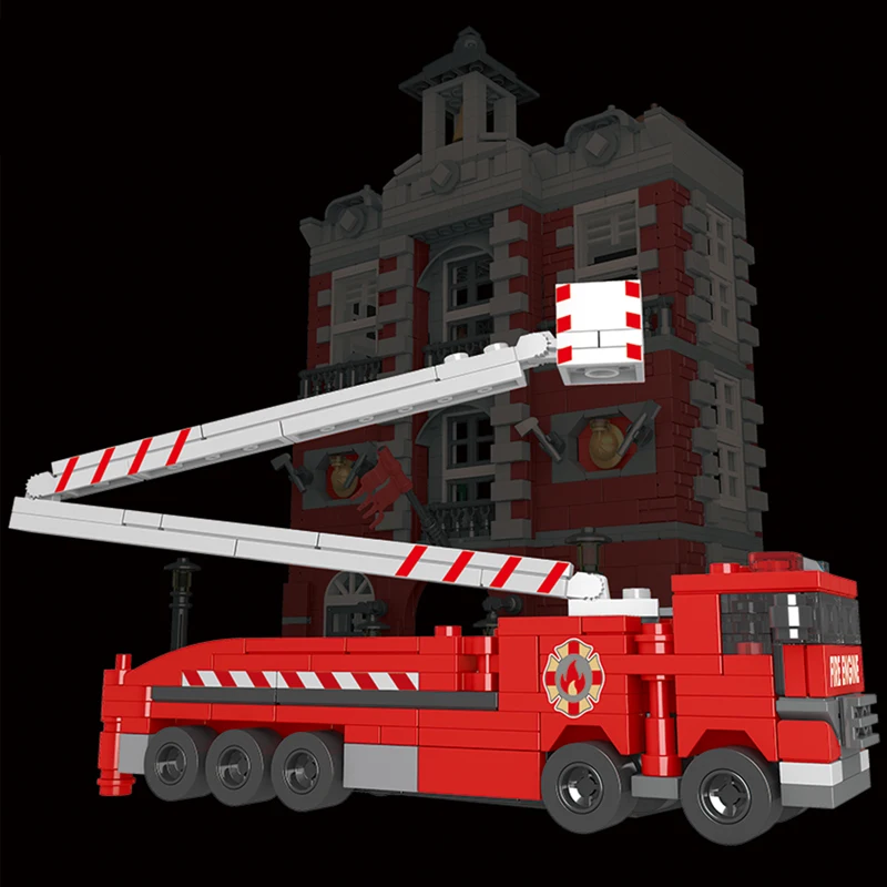 1823PCS Fire Station MOC Construction Street View Building Blocks Firemen Truck Toys Set for Adults Children Gifts
1823PCS Fire Station MOC Construction Street View Building Blocks Firemen Truck Toys Set for Adults Children Gifts