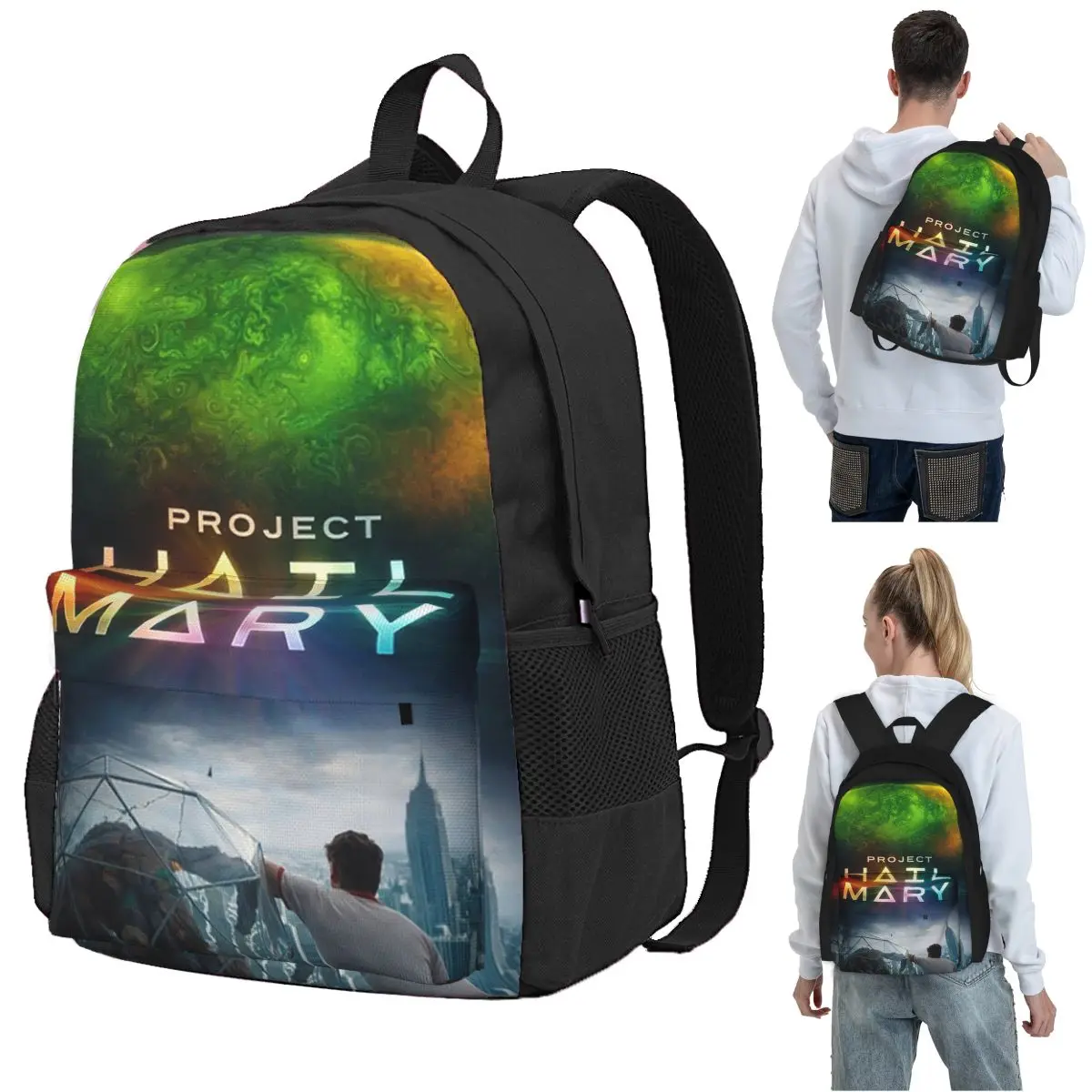 Grace Rocky Tau Ceti Project Hail Mary Backpack Student BookBag Children School Bag Computer Shoulder Bags for Boys Girls
Grace Rocky Tau Ceti Project Hail Mary Backpack Student BookBag Children School Bag Computer Shoulder Bags for Boys Girls