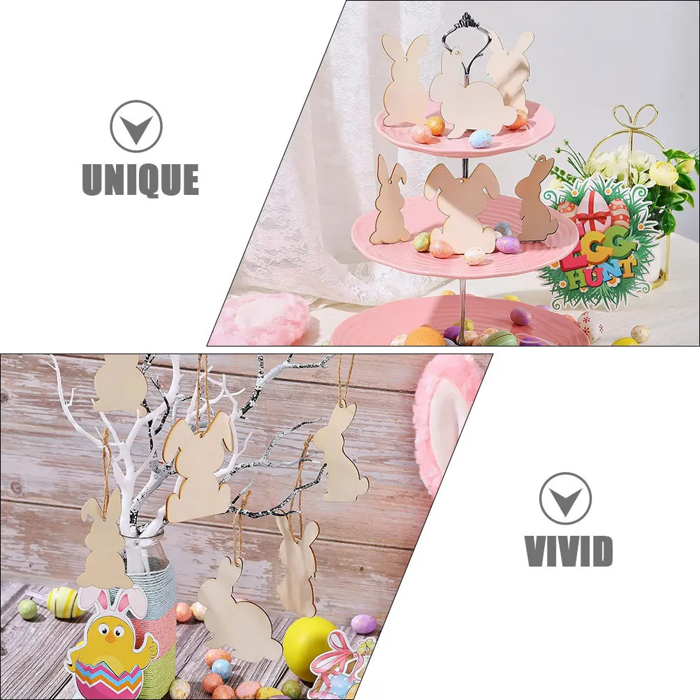 12Pcs Double Sided Easter Bunny Wooden Cutouts Unfinished Wood Slices DIY Painting Wood Craft Easter Party Supplies
12Pcs Double Sided Easter Bunny Wooden Cutouts Unfinished Wood Slices DIY Painting Wood Craft Easter Party Supplies