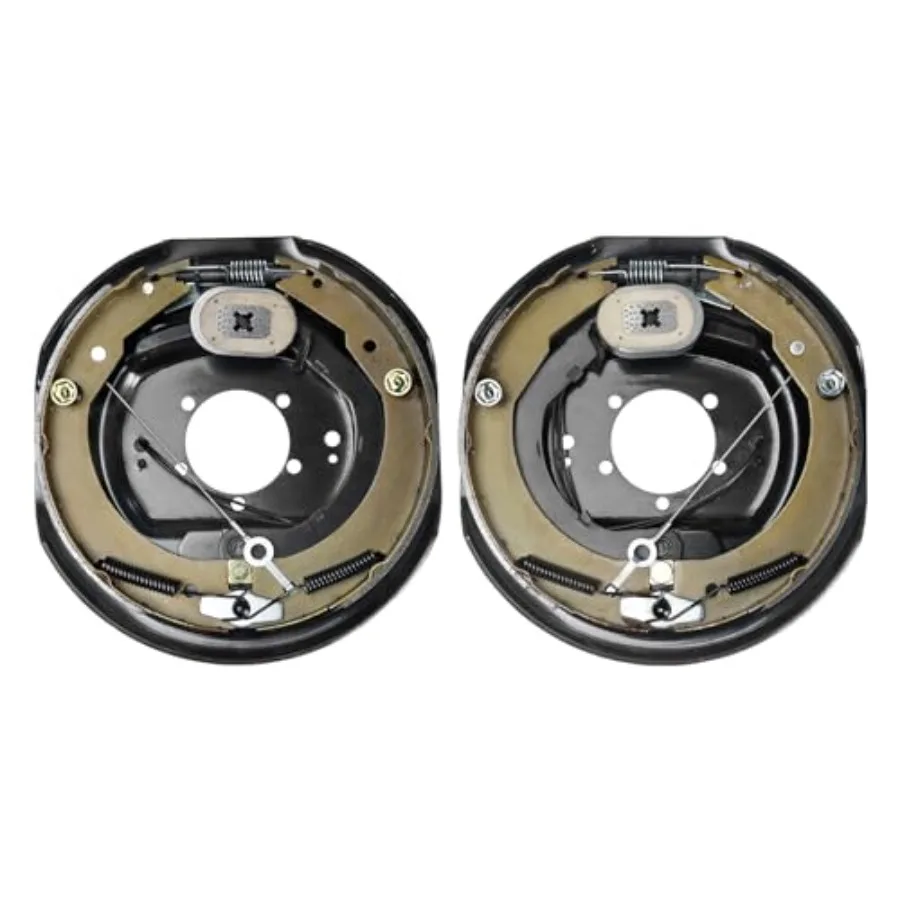 Electric Trailer Brake Assembly, 12" x 2", Self-Adjusting Electric Kit for 7000 lbs Axle, 5-Hole Mounting, Backing Plates for B
Electric Trailer Brake Assembly, 12" x 2", Self-Adjusting Electric Kit for 7000 lbs Axle, 5-Hole Mounting, Backing Plates for B