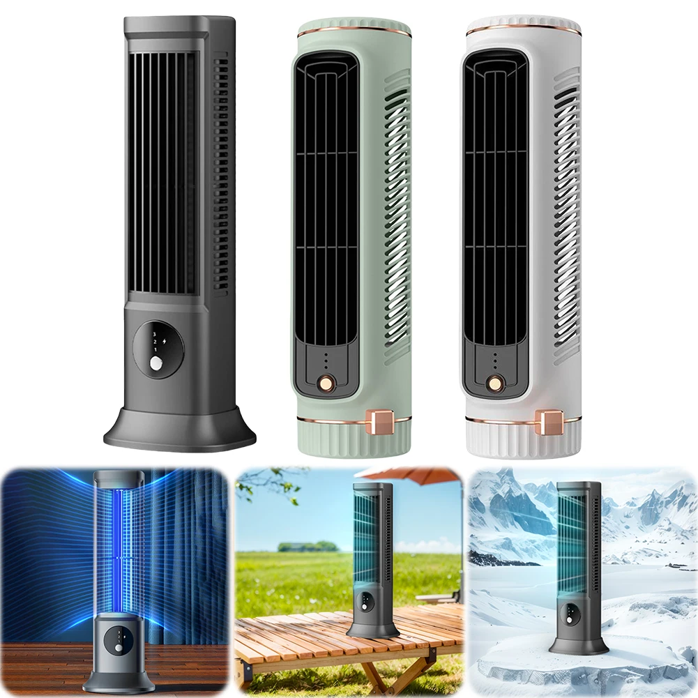 Summer Ventilation Fan Desk Tower Fan USB Rechargeable 3 Speeds Quiet Bladeless Fan Portable Tower Fan for Home Office Dormitory
Summer Ventilation Fan Desk Tower Fan USB Rechargeable 3 Speeds Quiet Bladeless Fan Portable Tower Fan for Home Office Dormitory