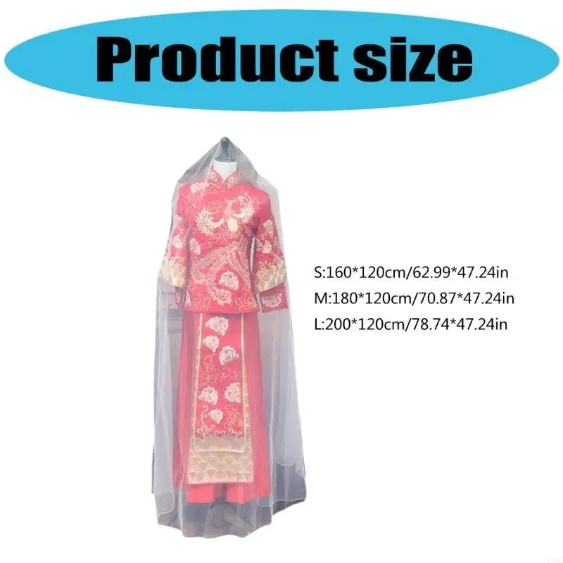 2025 New Double Side Seethrough Gown Covers Dustproof Wedding Dress Bag for Bridal Gowns
2025 New Double Side Seethrough Gown Covers Dustproof Wedding Dress Bag for Bridal Gowns
