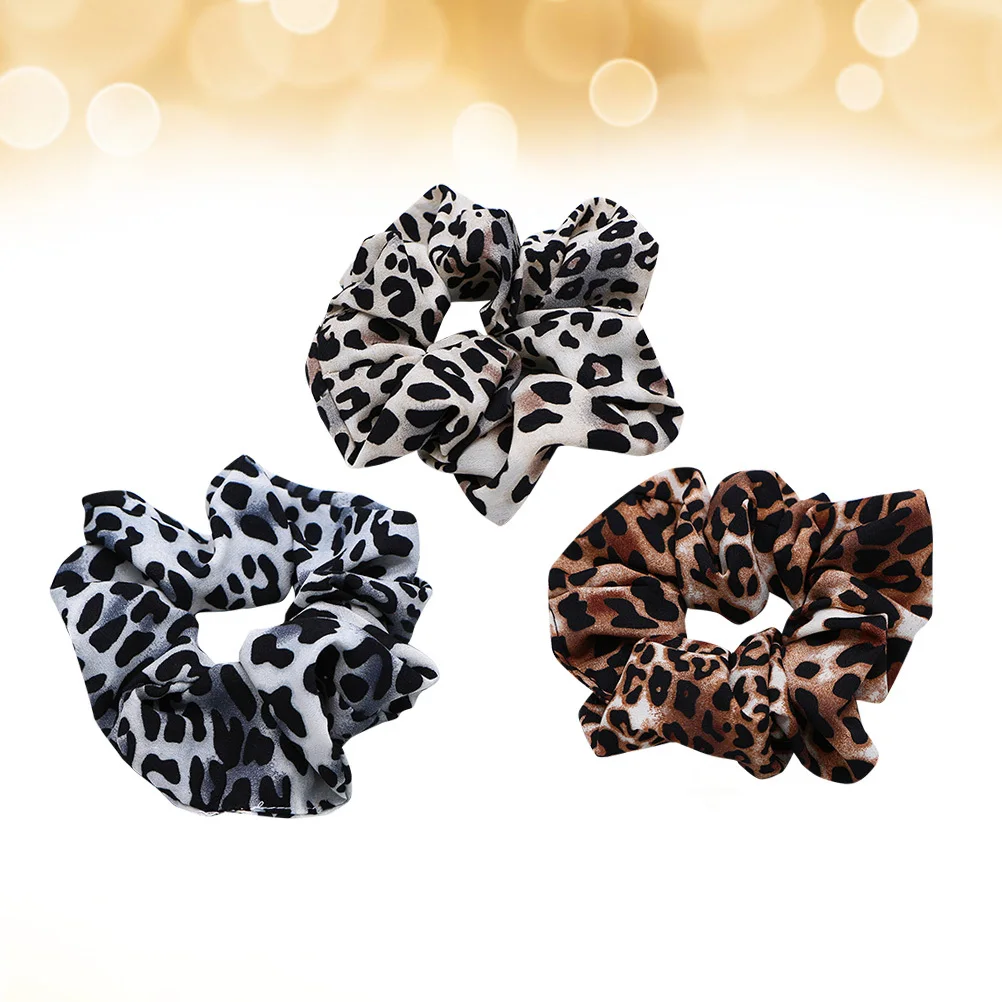 3Pcs Leopard Pattern Hair Ties Elastic Fabric Ponytail Holder Creaseless Stylish Scrunchies for Women Girls Beige Gray Coffee
3Pcs Leopard Pattern Hair Ties Elastic Fabric Ponytail Holder Creaseless Stylish Scrunchies for Women Girls Beige Gray Coffee
