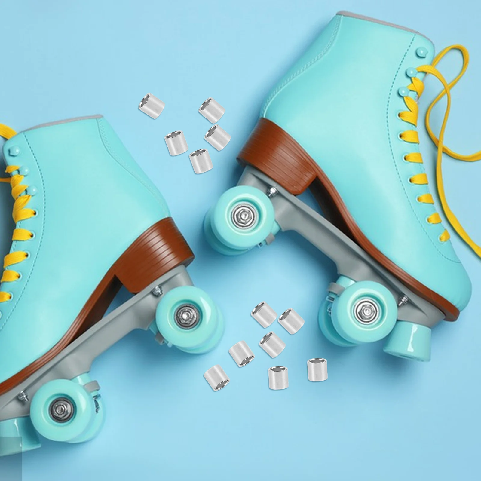 50Pcs High Durability Roller Skates Bearings Smooth Sliding Universal Bearings for Roller Skating Supplies Metal Bearing Tools
50Pcs High Durability Roller Skates Bearings Smooth Sliding Universal Bearings for Roller Skating Supplies Metal Bearing Tools