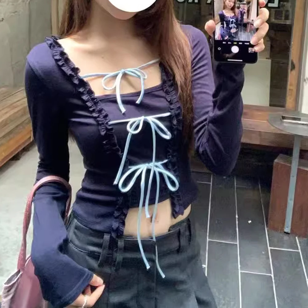 Spring Autumn Top Hot Girl Style T-shirt Casual Outings Daily Commuting Fashion No Collar Neckline Polyester Fabric
Spring Autumn Top Hot Girl Style T-shirt Casual Outings Daily Commuting Fashion No Collar Neckline Polyester Fabric