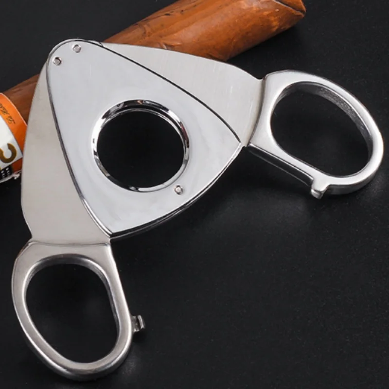 2026New Stainless Steel Cigar Clippers, Hand-held, with Sharp Cigar Blades. Special Clippers for Cuban Cigars, Portable
2026New Stainless Steel Cigar Clippers, Hand-held, with Sharp Cigar Blades. Special Clippers for Cuban Cigars, Portable