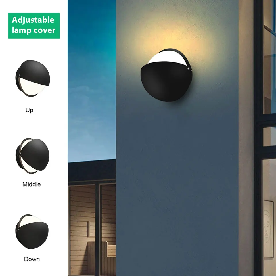 LED Wall Lamp Light AC85-265V 14W Aluminum Lamp Body Material Black White Lamp Body Color IP65 Waterproof High Quality High Brig
LED Wall Lamp Light AC85-265V 14W Aluminum Lamp Body Material Black White Lamp Body Color IP65 Waterproof High Quality High Brig