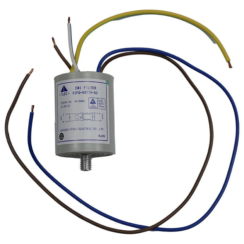 Фильтр конденсатора EMI filter ESFQ-06TTX-03W, преобразование частоты, оригинальный универсальный
Фильтр конденсатора EMI filter ESFQ-06TTX-03W, преобразование частоты, оригинальный универсальный