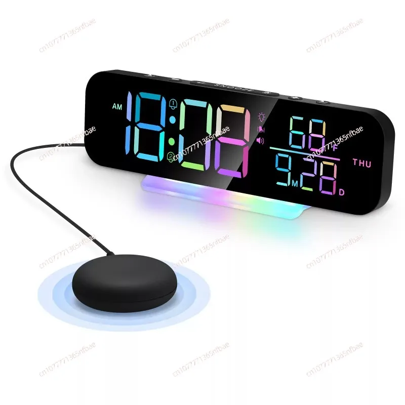 Colorful Vibrating Electronic Clock | Alarm Clock for the Deaf
Colorful Vibrating Electronic Clock | Alarm Clock for the Deaf