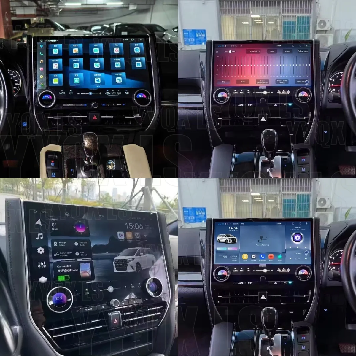 Для Toyota Alphard Vellfire 30 серии A30, обновление до Alphard 40 серии A40, Android автомагнитола с Carplay и навигацией для праворульных автомобилей
Для Toyota Alphard Vellfire 30 серии A30, обновление до Alphard 40 серии A40, Android автомагнитола с Carplay и навигацией для праворульных автомобилей