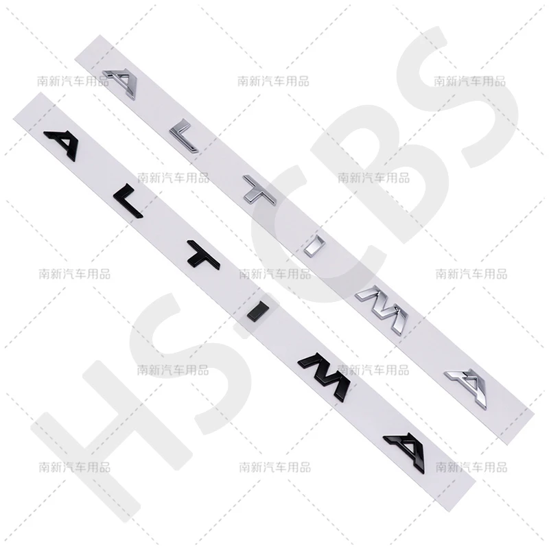 53.5cm 3D ABS ALTIMA Car Letter Logo Sticker Front Hood Emblem Badge Auto Rear Trunk Decals Stickers Car Styling Accessories
53.5cm 3D ABS ALTIMA Car Letter Logo Sticker Front Hood Emblem Badge Auto Rear Trunk Decals Stickers Car Styling Accessories