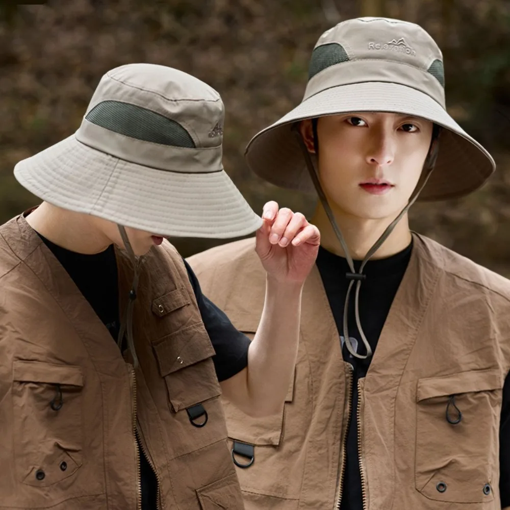 New Anti-Sun Bucket Hat Adjustable Breathable Sunscreen Hat Anti-UV Folding Fisherman Hat Women
New Anti-Sun Bucket Hat Adjustable Breathable Sunscreen Hat Anti-UV Folding Fisherman Hat Women