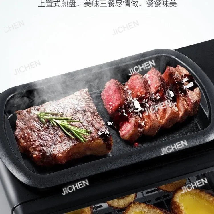 HS 3-in-1 Multifunctional Household US Standard 110V220V Breakfast Machine Toaster Mini Oven
HS 3-in-1 Multifunctional Household US Standard 110V220V Breakfast Machine Toaster Mini Oven