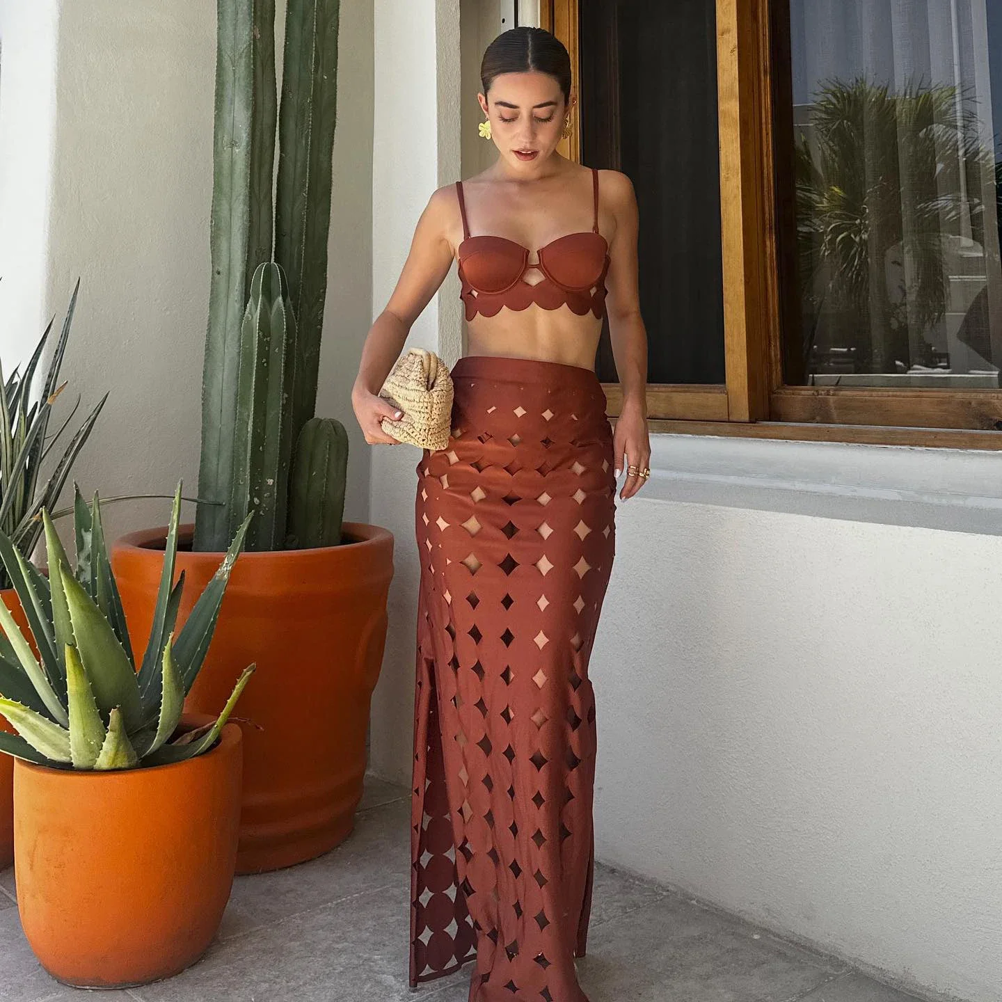 3Pcs Laser Cut Swimsuit Women Sexy Bikini Push Up Swimwear High Waisted Biquini Female Hollow Bathing Suit Bodysuit Beachwear
3Pcs Laser Cut Swimsuit Women Sexy Bikini Push Up Swimwear High Waisted Biquini Female Hollow Bathing Suit Bodysuit Beachwear