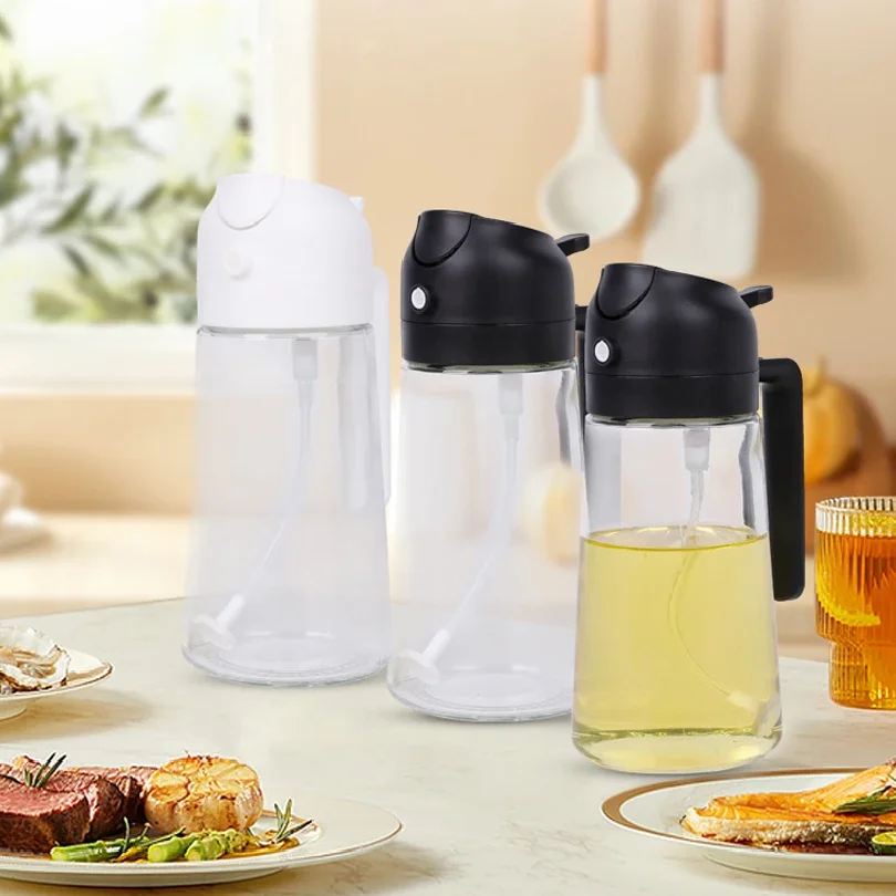 2in1 500ml Plastic Spray Oil Sprayer Bottle Spray Oil Dispenser Oil Jar Cruet BBQ Kitchen Baking Roasting Picnic Kitchen Tool
2in1 500ml Plastic Spray Oil Sprayer Bottle Spray Oil Dispenser Oil Jar Cruet BBQ Kitchen Baking Roasting Picnic Kitchen Tool