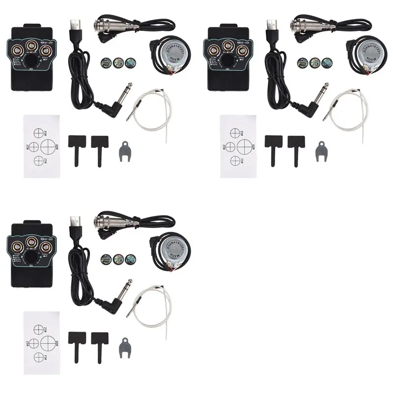 HOES-3X Guitar Pickup Classical Guitar Pickup Vibration Pickup BT Accompaniment Resonance Pickup 3-Band EQ Equalizer Acoustic
HOES-3X Guitar Pickup Classical Guitar Pickup Vibration Pickup BT Accompaniment Resonance Pickup 3-Band EQ Equalizer Acoustic