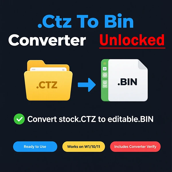 CTZ to BIN Converter + Unlocker Uploading To Ezlynk or Unlocking Locked Tunes with Free Keygen Micjkllia for Multi Laptop
CTZ to BIN Converter + Unlocker Uploading To Ezlynk or Unlocking Locked Tunes with Free Keygen Micjkllia for Multi Laptop
