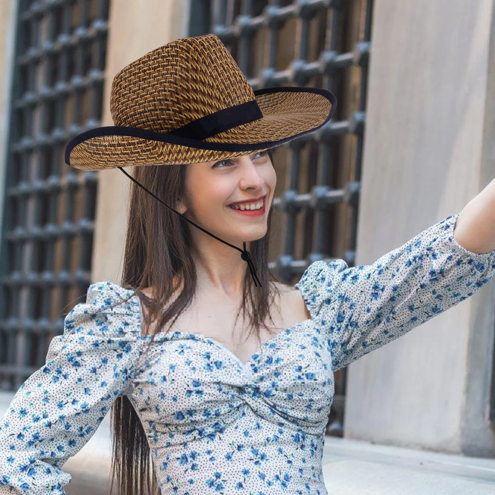 1pc Fishing Hat Sun Protection Beach Outdoor Activities Durable Straw Material Breathable Comfort Gardening Working Cowgirl
1pc Fishing Hat Sun Protection Beach Outdoor Activities Durable Straw Material Breathable Comfort Gardening Working Cowgirl