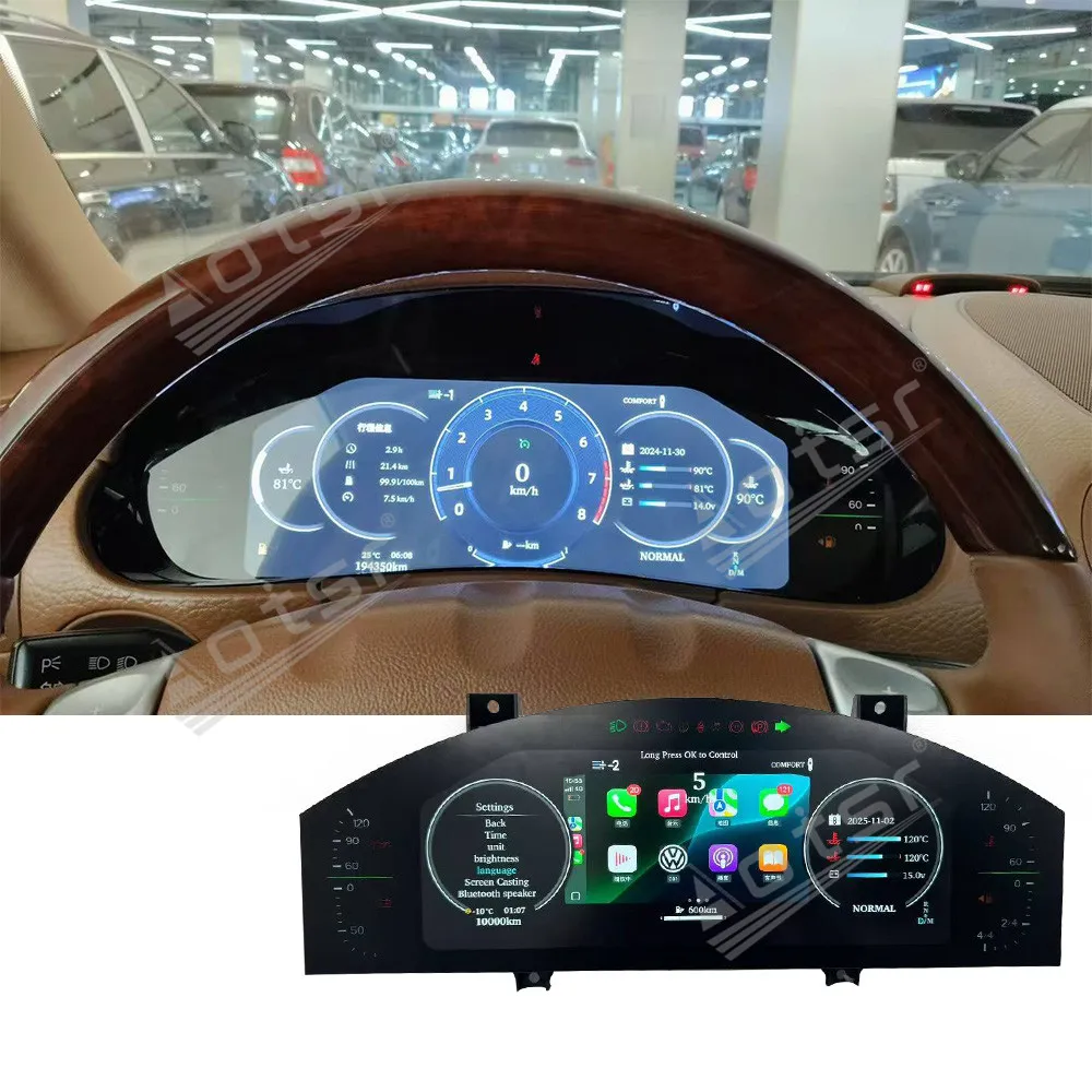 Для Porsche Cayenne ЖК-приборная панель 2002-2009 цифровой кластер виртуальный кабин автомобильный мультимедийный плеер измеритель скорости приборная панель
Для Porsche Cayenne ЖК-приборная панель 2002-2009 цифровой кластер виртуальный кабин автомобильный мультимедийный плеер измеритель скорости приборная панель