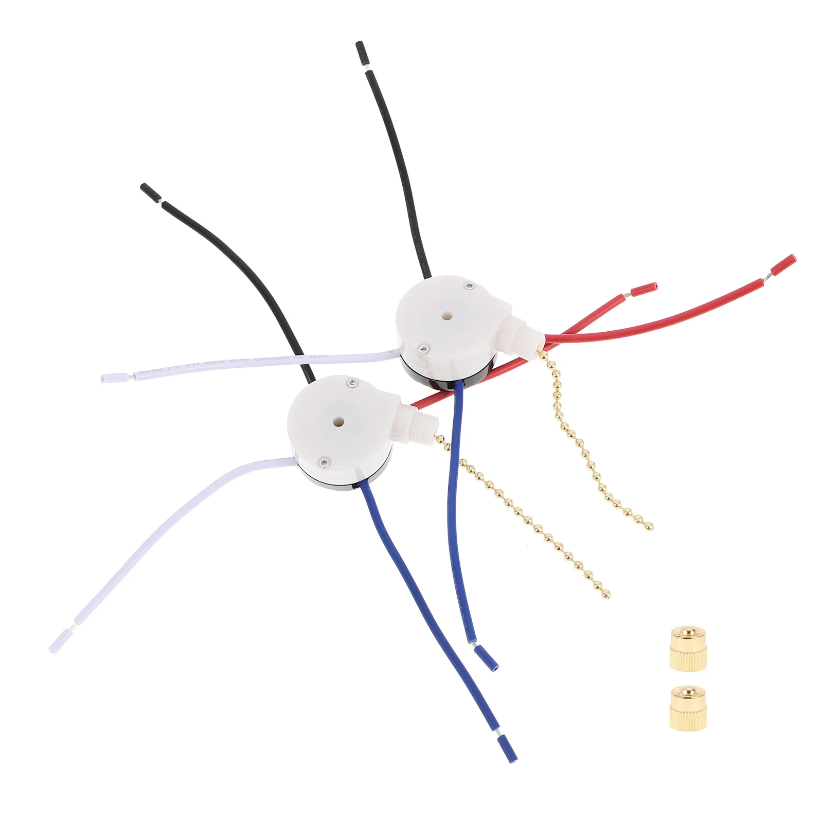 2pcs Ceiling Pull Replacement 3-Speed 4-Wire Speed Control Kit Sturdy Plastic Metal Chain Compatible With Various s Ceiling
2pcs Ceiling Pull Replacement 3-Speed 4-Wire Speed Control Kit Sturdy Plastic Metal Chain Compatible With Various s Ceiling