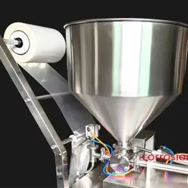 Small Bag Filling And Sealing Machine Fully Automatic Paste Quantitative Packaging Machine