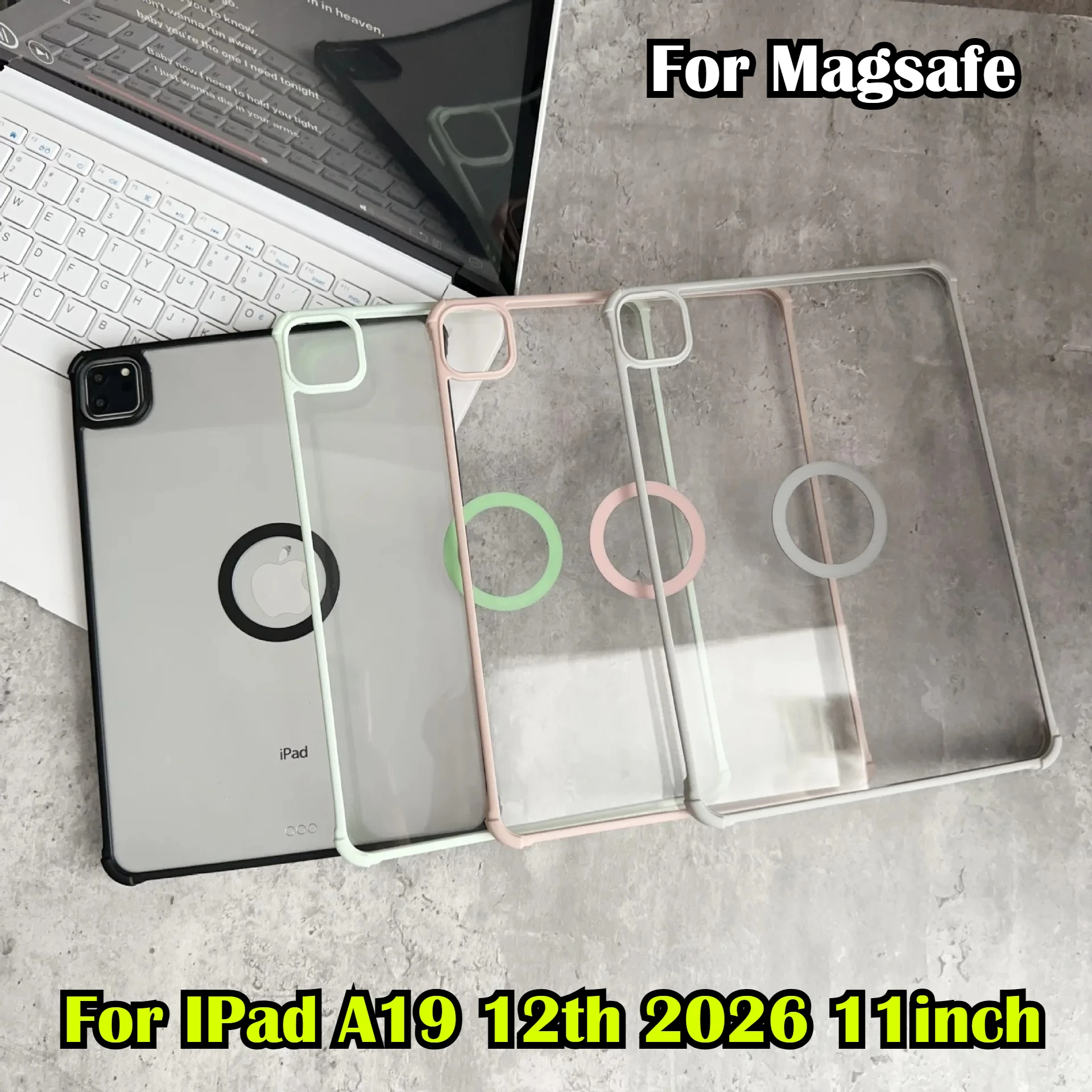 2026 Car Magnetic Holder Case for IPad A19 12th Air 8 7 6 M4 A16 11th 5th 6th Gen 9.7 8/9th 10.2 Pro 11 10th Mini 7 6 Hard Cover
2026 Car Magnetic Holder Case for IPad A19 12th Air 8 7 6 M4 A16 11th 5th 6th Gen 9.7 8/9th 10.2 Pro 11 10th Mini 7 6 Hard Cover