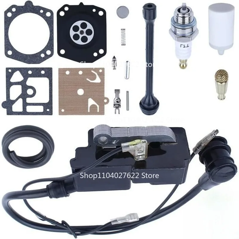 Для HUS 350 357 359 365 371 372 K750 K760 Модуль зажигания высокого давления Мембранный масляный фильтр 
Для HUS 350 357 359 365 371 372 K750 K760 Модуль зажигания высокого давления Мембранный масляный фильтр