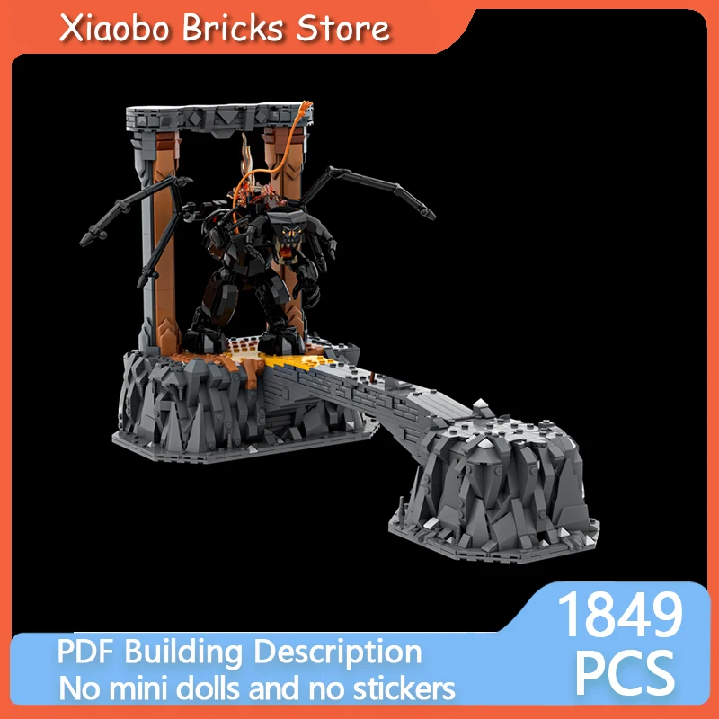 Популярная кольцевая модель фильма MOC, строительные кирпичи, монстр, дуэль, мост, модульные технологии, подарки, праздник, сборка, детские игрушки, костюм
Популярная кольцевая модель фильма MOC, строительные кирпичи, монстр, дуэль, мост, модульные технологии, подарки, праздник, сборка, детские игрушки, костюм