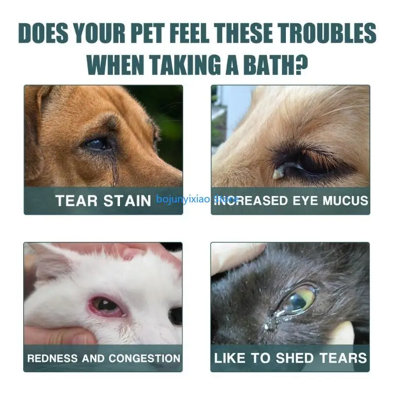 900B Eye Cleaner for Dogs and Cats Controlling Eye and Redness in Pets Safe for Kitten Moisturize Eyes for Pet
900B Eye Cleaner for Dogs and Cats Controlling Eye and Redness in Pets Safe for Kitten Moisturize Eyes for Pet