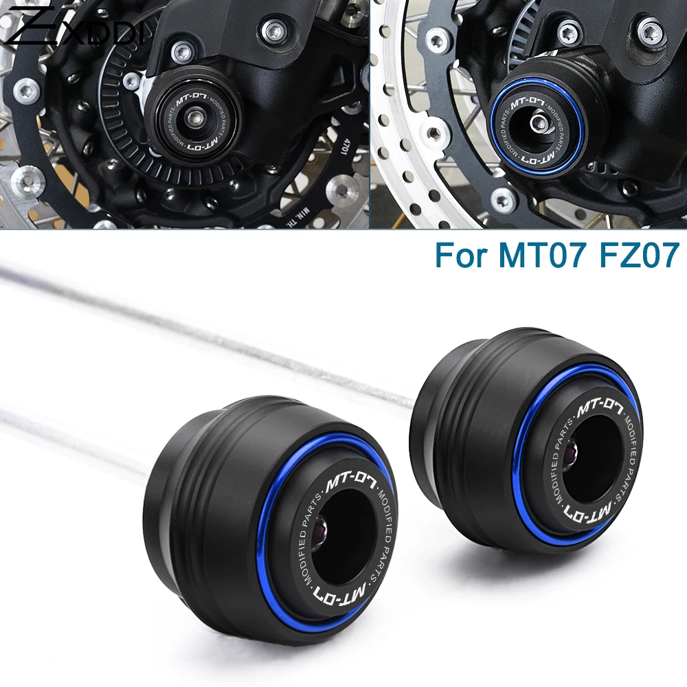 For Yamaha MT-07 MT07 MT 07 FZ07 XSR700 Accessories Motorcycle Front Rear Wheel Fork Axle Fork Frame Slider Protector Crash Pad
For Yamaha MT-07 MT07 MT 07 FZ07 XSR700 Accessories Motorcycle Front Rear Wheel Fork Axle Fork Frame Slider Protector Crash Pad