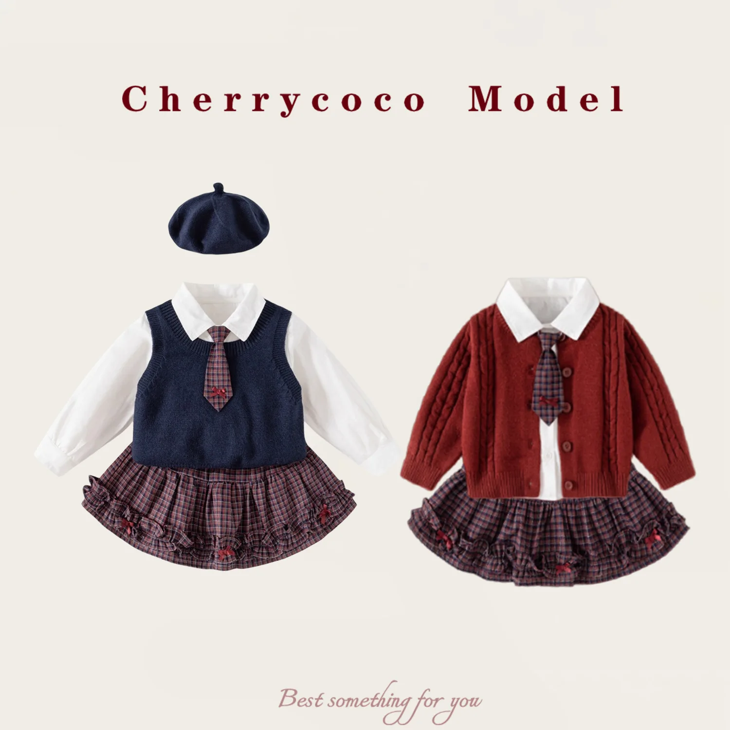 Girls College Style Set 2025 Spring and Autumn New Fashion Baby Princess Skirt Knitted Vest Multi Piece Set
Girls College Style Set 2025 Spring and Autumn New Fashion Baby Princess Skirt Knitted Vest Multi Piece Set