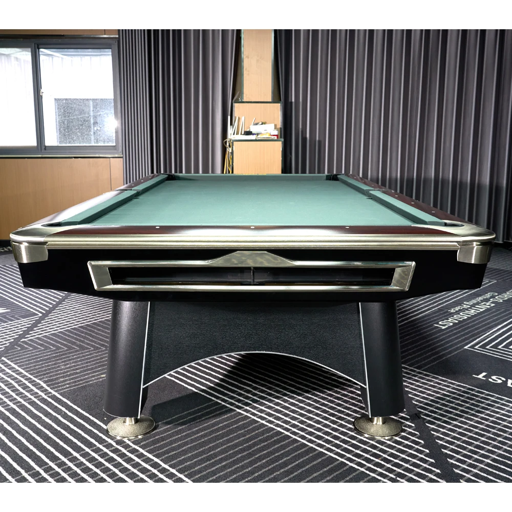 Factory Top-Quality 8ft/ 9ft Pool Table Professional Cushioned Pool Table Club Tournament-Grade Pool Table
Factory Top-Quality 8ft/ 9ft Pool Table Professional Cushioned Pool Table Club Tournament-Grade Pool Table