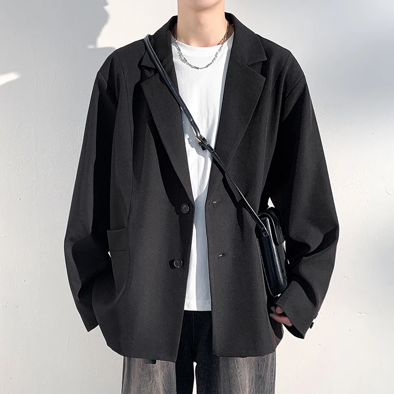 Autumn Casual All-match Men Suit Jacket Fashion Quality Comfortable Male Clothes Solid Color Simple Outerwear Trend New Style
Autumn Casual All-match Men Suit Jacket Fashion Quality Comfortable Male Clothes Solid Color Simple Outerwear Trend New Style