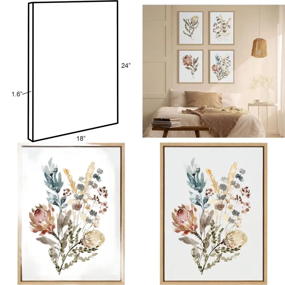 Sara Berrenson's 18x24 Wildflower Bunch on Canvas, Natural & Floral Wall Art
Sara Berrenson's 18x24 Wildflower Bunch on Canvas, Natural & Floral Wall Art