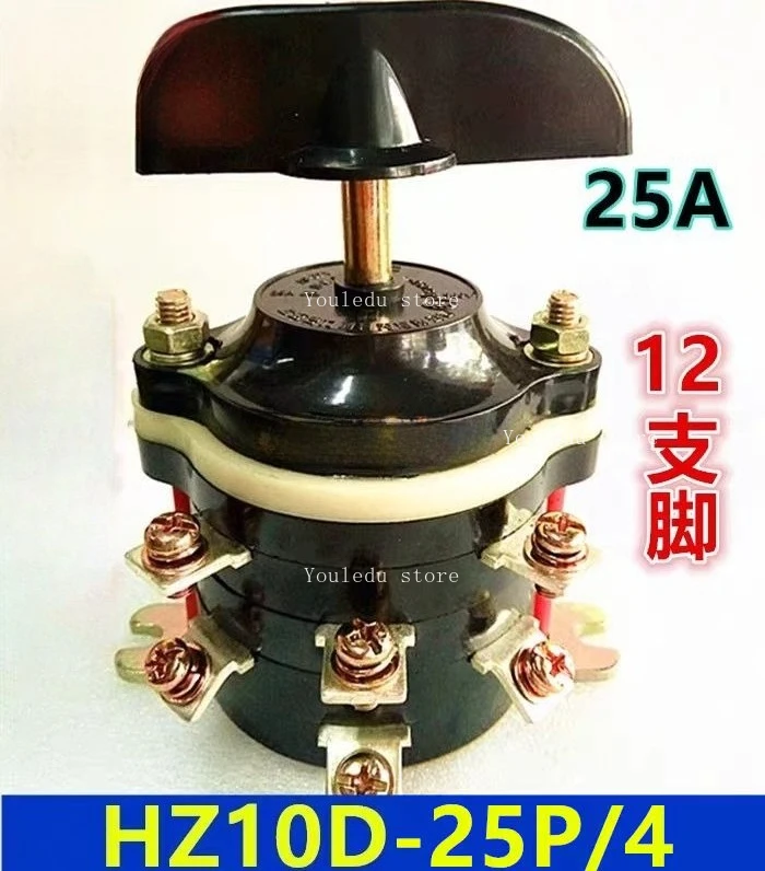1 шт. новый преобразовательный переключатель HZ10D-25P/4 поворотный кулачковый переключатель комбинированный переключатель 25A 12 разъем Pin
1 шт. новый преобразовательный переключатель HZ10D-25P/4 поворотный кулачковый переключатель комбинированный переключатель 25A 12 разъем Pin