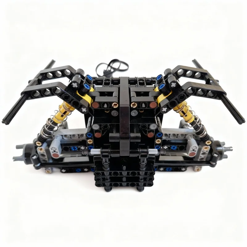 318pcs MOC Technic Height Adjustable Axle Steering Technical Model Building Blocks Architecture Toys Christmas Gifts Education
318pcs MOC Technic Height Adjustable Axle Steering Technical Model Building Blocks Architecture Toys Christmas Gifts Education