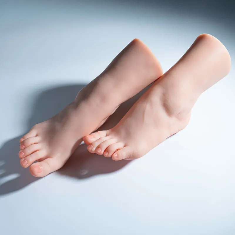 Female Silicone Foot Model High Simulation Mannequin Feet Fetish for Footjob Shoes Sock Jewelry Display Fat foot 26cm TG5000
Female Silicone Foot Model High Simulation Mannequin Feet Fetish for Footjob Shoes Sock Jewelry Display Fat foot 26cm TG5000