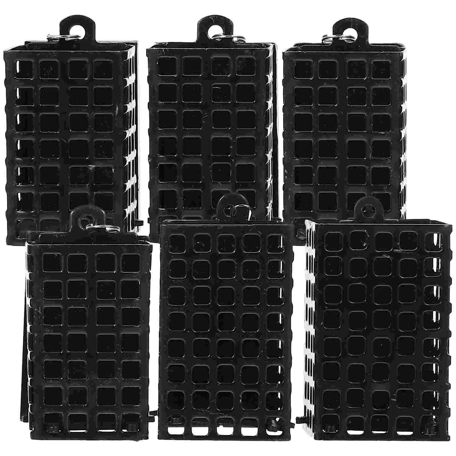 6 Pcs Square Iron Fishing Bait Cage Feeder 30g 40g 50g 60g 70g 80g Outdoor Tackle Bait Holder Carp Fishing Tool
6 Pcs Square Iron Fishing Bait Cage Feeder 30g 40g 50g 60g 70g 80g Outdoor Tackle Bait Holder Carp Fishing Tool