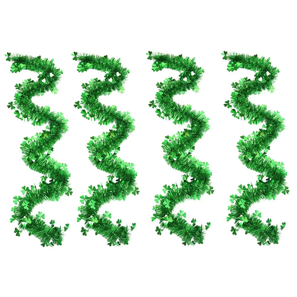 4 Pcs Color Stripes Lightweight 12 inch Green Shamrocks Hanging Decorations St Patrick Adornments Plastic
4 Pcs Color Stripes Lightweight 12 inch Green Shamrocks Hanging Decorations St Patrick Adornments Plastic