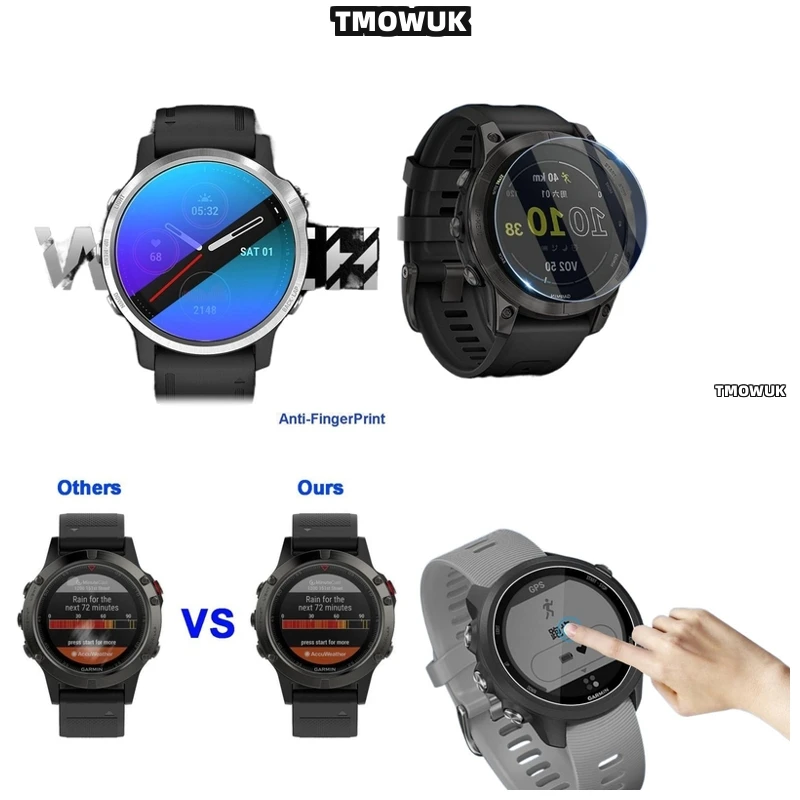 For Garmin Fenix 6 6S 6X Pro Silver Tempered Glass Screen Protector Smart Watch HD Anti-Scratch 9H Hardness Ultra -Thin Film
For Garmin Fenix 6 6S 6X Pro Silver Tempered Glass Screen Protector Smart Watch HD Anti-Scratch 9H Hardness Ultra -Thin Film