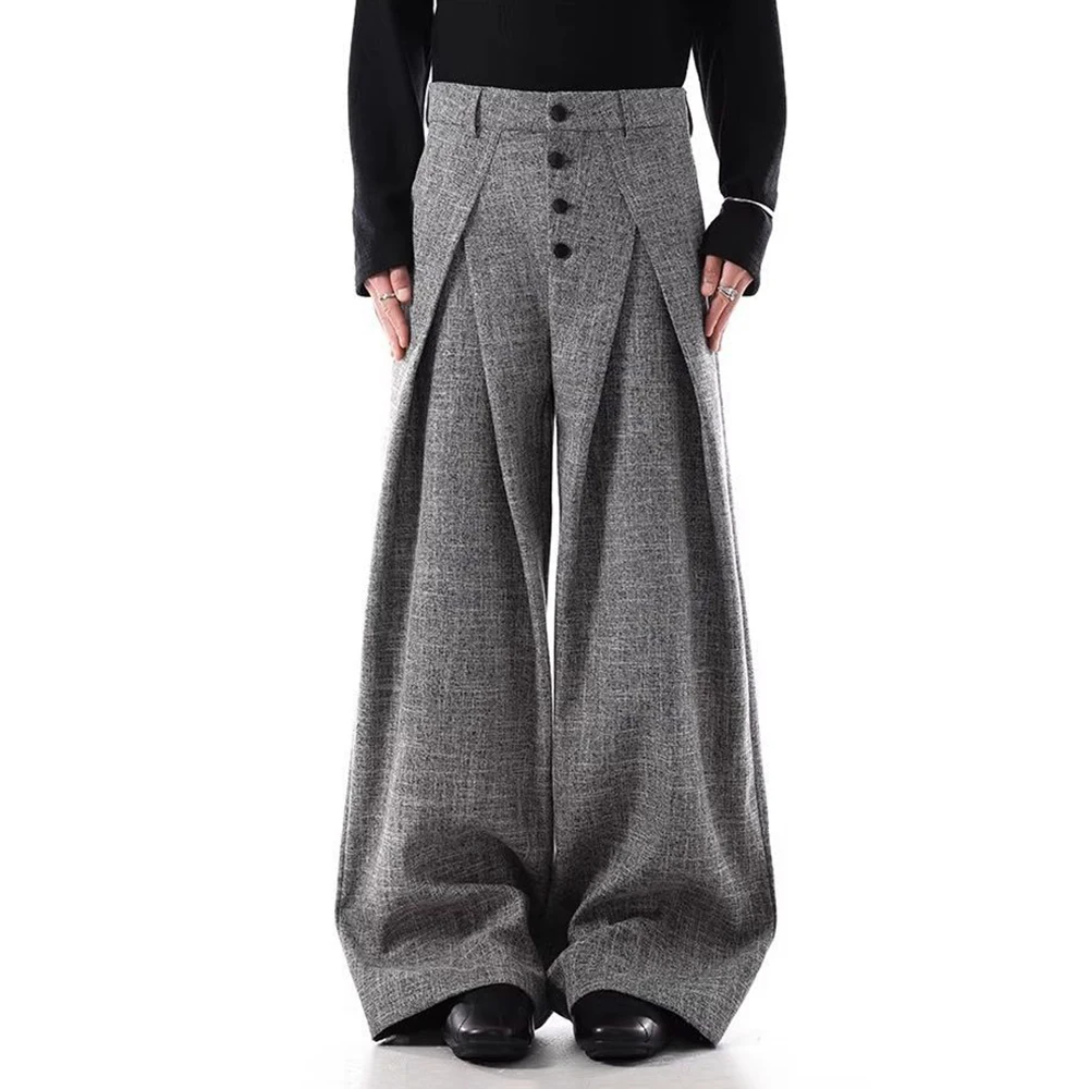 2026 Summer New Men's Solid Color Straight Leg Trousers American Retro Fashion Trendy High Street Loose Casual Men's Bottoms
2026 Summer New Men's Solid Color Straight Leg Trousers American Retro Fashion Trendy High Street Loose Casual Men's Bottoms