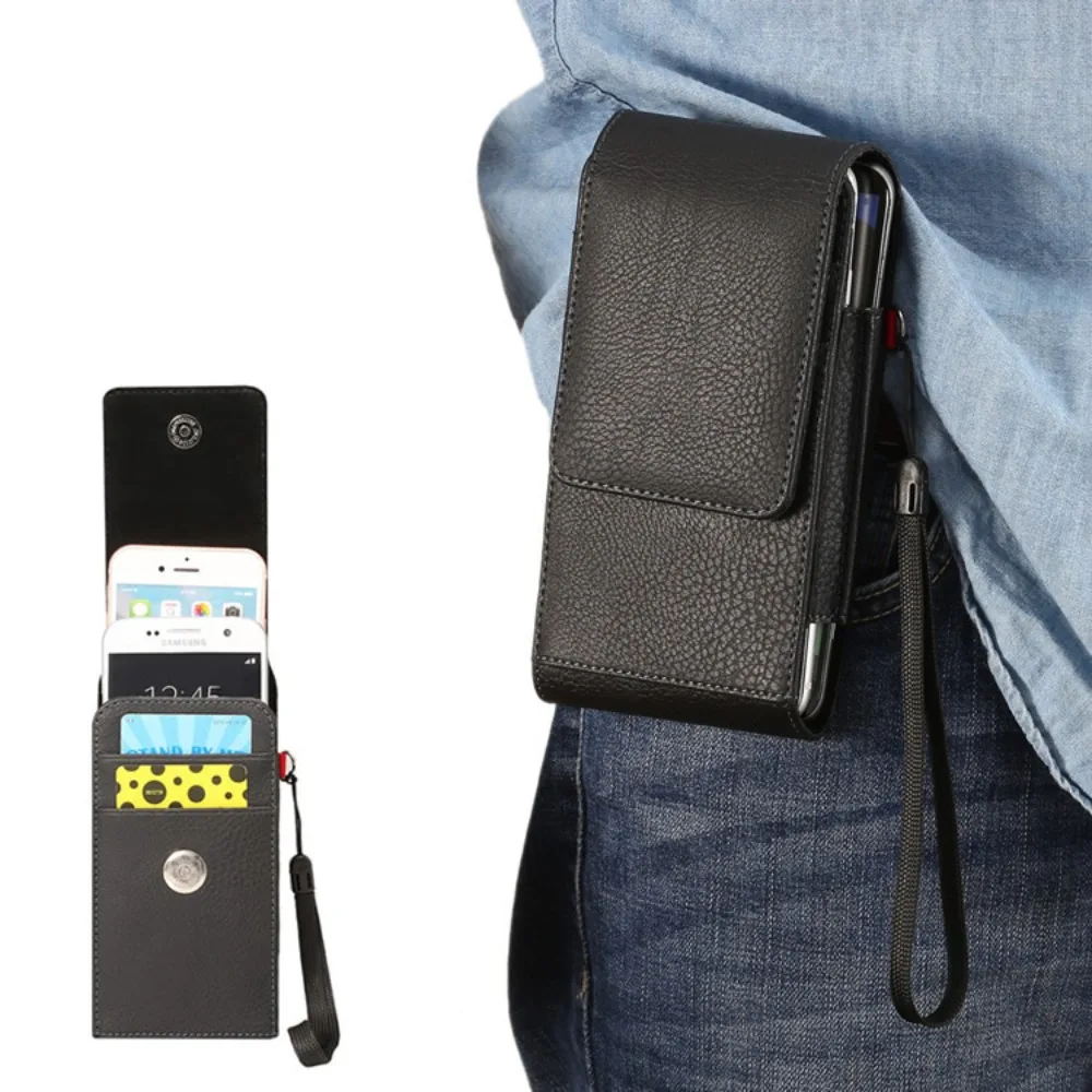 PU leather double-layer hanging waist bag with belt, multi-card slot magnetic buckle, multi-functional vertical waist bag
PU leather double-layer hanging waist bag with belt, multi-card slot magnetic buckle, multi-functional vertical waist bag