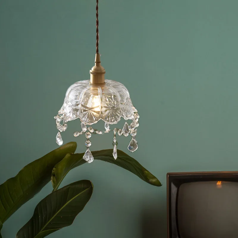 Modern Glass Pendant Light Crystal Hanging Lamps Restaurant Kitchen Dining Room Drop Lighting Fixture Luminaire Metal Bedside
Modern Glass Pendant Light Crystal Hanging Lamps Restaurant Kitchen Dining Room Drop Lighting Fixture Luminaire Metal Bedside