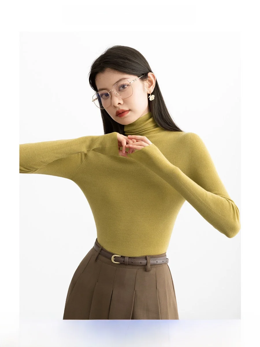 ROCO Seamless Integrated Premium Spun Yangzhou Wool 100% Knitted Slim Fit Long Sleeve Crew Neck Pullover for Women
ROCO Seamless Integrated Premium Spun Yangzhou Wool 100% Knitted Slim Fit Long Sleeve Crew Neck Pullover for Women