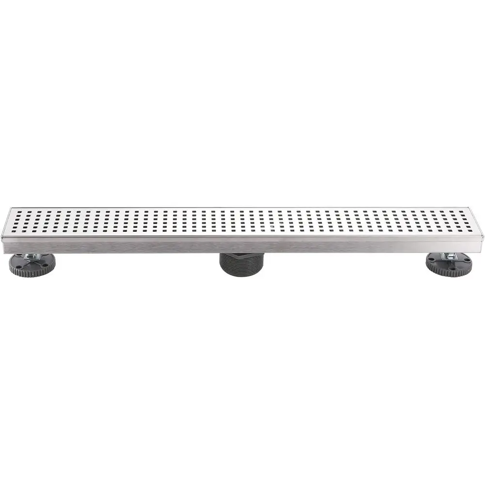 36 Stainless Steel Linear Shower Drain with Regular Accessories
36 Stainless Steel Linear Shower Drain with Regular Accessories