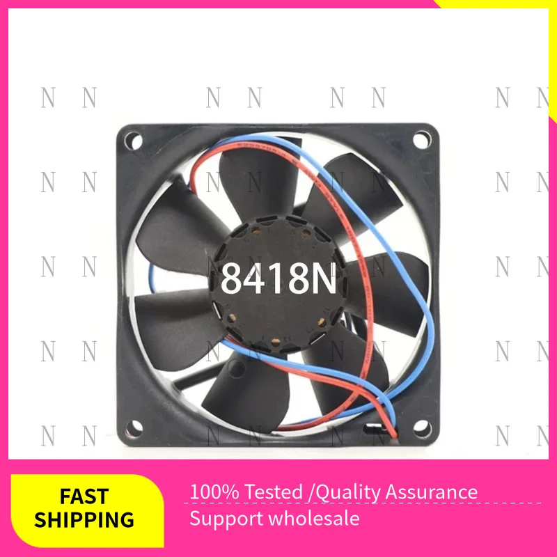 YJJ 8418N for Ebmpaps Fan DC 48V 42mA 2.0W 80*80*25MM 2-wire 3100RPM Case Cooling Fan
YJJ 8418N for Ebmpaps Fan DC 48V 42mA 2.0W 80*80*25MM 2-wire 3100RPM Case Cooling Fan