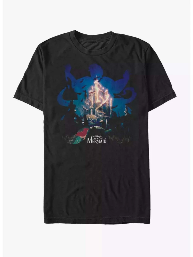 Новая модная футболка Disney с принтом «Русалочка Урсула» и мультяшным изображением, унисекс, больших размеров, с короткими рукавами, свободного кроя
Новая модная футболка Disney с принтом «Русалочка Урсула» и мультяшным изображением, унисекс, больших размеров, с короткими рукавами, свободного кроя